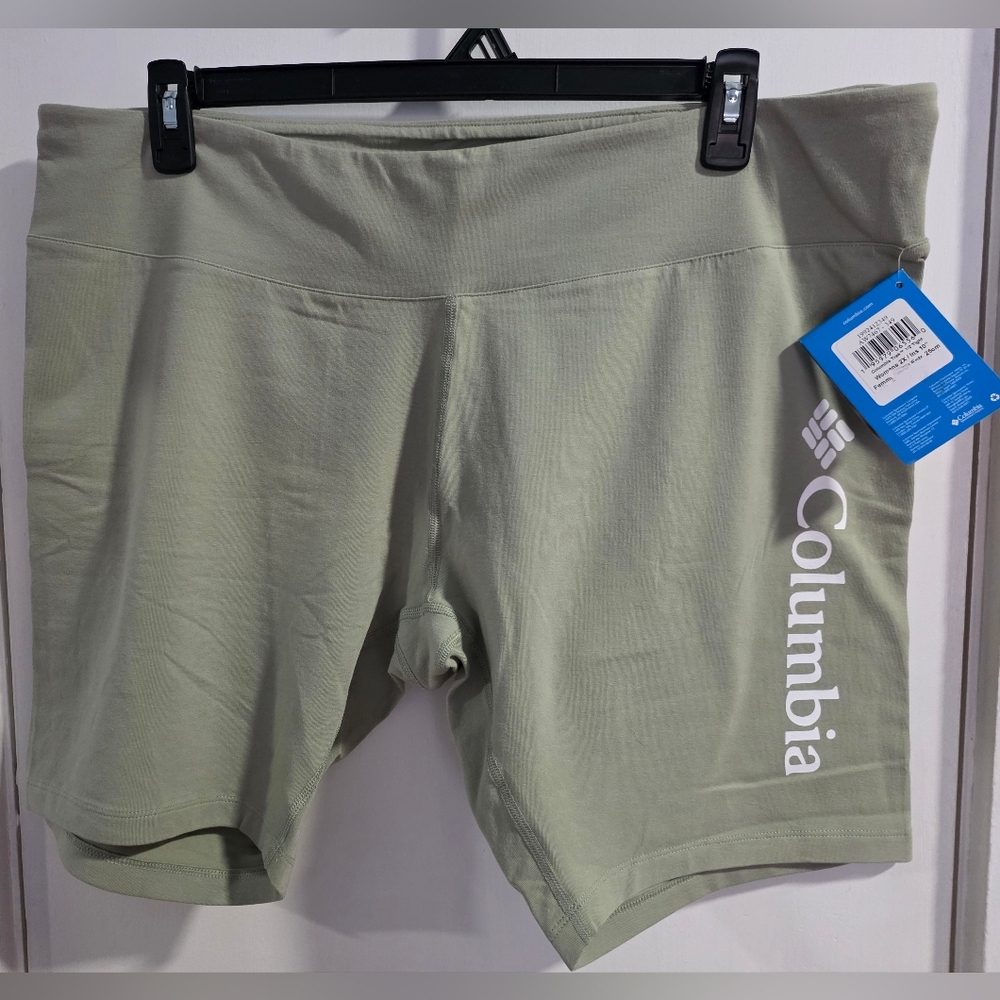 Columbia Trek 1/2 Tight Short, Taupe, Size 2X